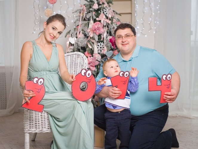 Фотограф Лукина Яна - Дети и семья - Семейно-новогодняя фотосессия