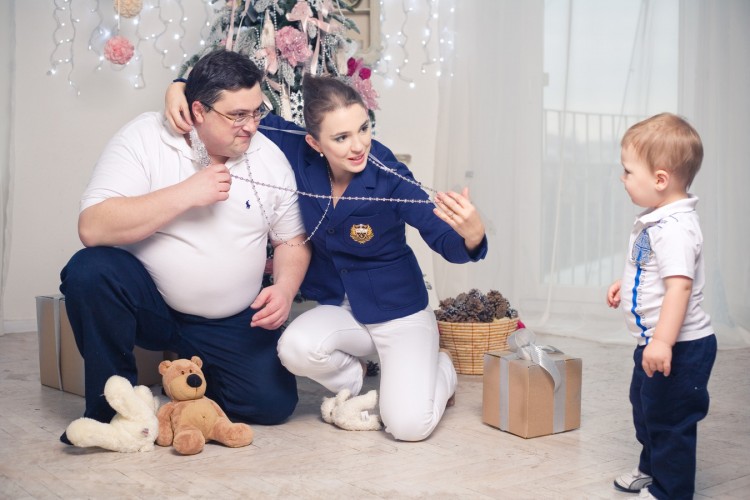 Фотограф Лукина Яна - Дети и семья - Семейно-новогодняя фотосессия